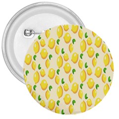 Pattern Template Lemons Yellow 3  Buttons