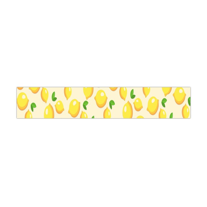 Pattern Template Lemons Yellow Flano Scarf (Mini)