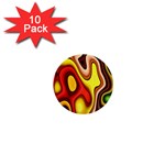 Pattern Background Structure 1  Mini Buttons (10 pack)  Front