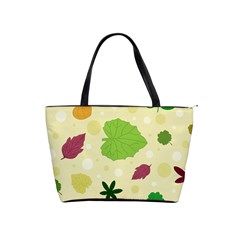 Leaves Pattern Shoulder Handbags