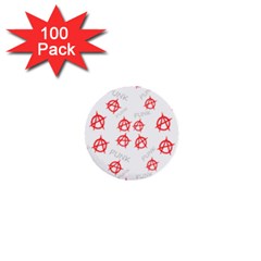 Punk Pattern 1  Mini Buttons (100 Pack)  by Valentinaart