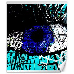 Blue Eye Canvas 8  X 10 