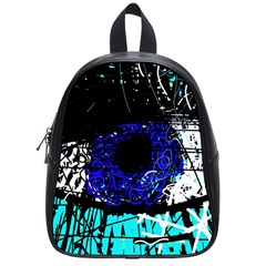 Blue Eye School Bags (small)  by Valentinaart