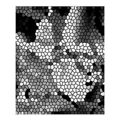 Mosaic Stones Glass Pattern Shower Curtain 60  X 72  (medium) 