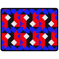 Pattern Abstract Artwork Double Sided Fleece Blanket (large)  by Nexatart