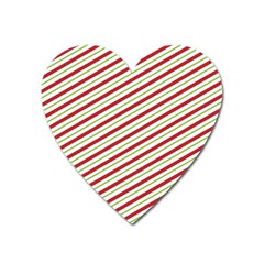 Stripes Heart Magnet by Nexatart