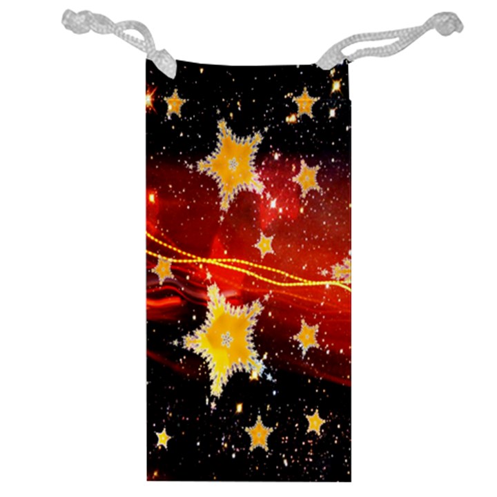 Holiday Space Jewelry Bag