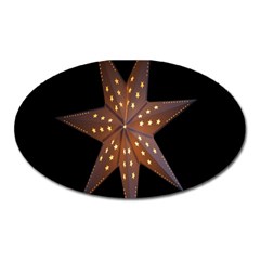 Star Light Decoration Atmosphere Oval Magnet