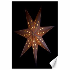 Star Light Decoration Atmosphere Canvas 20  x 30  