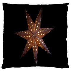 Star Light Decoration Atmosphere Large Flano Cushion Case (Two Sides)