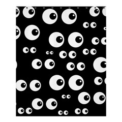 Seamless Eyes Tile Pattern Shower Curtain 60  X 72  (medium) 