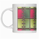 Seamless Pattern Seamless Design White Mugs Left