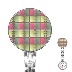 Seamless Pattern Seamless Design Stainless Steel Nurses Watch by Nexatart