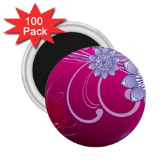 Love Flowers 2.25  Magnets (100 pack) 
