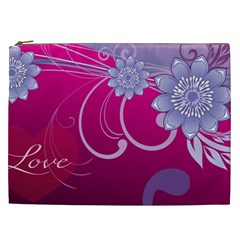 Love Flowers Cosmetic Bag (XXL) 