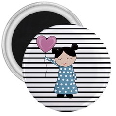 Valentines Day Design 3  Magnets by Valentinaart
