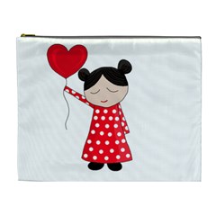 Girl In Love Cosmetic Bag (xl)