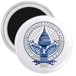 Presidential Inauguration Republican President Trump Pence 2017 Logo 3  Button Magnet