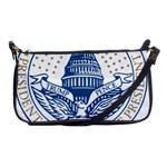 Presidential Inauguration USA Republican President Trump Pence 2017 Logo Shoulder Clutch Bags Front