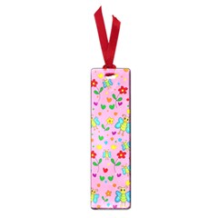 Cute Butterflies And Flowers Pattern - Pink Small Book Marks