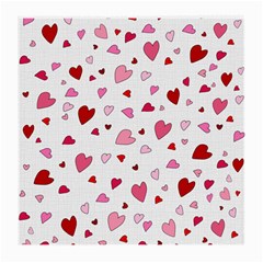 Valentine s Day Hearts Medium Glasses Cloth