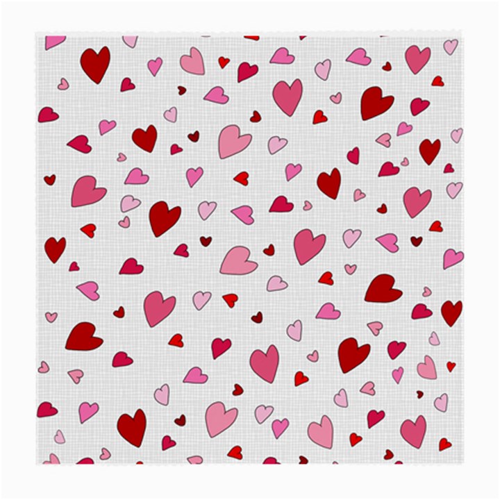 Valentine s day hearts Medium Glasses Cloth