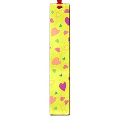 Colorful Hearts Large Book Marks by Valentinaart