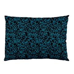 Blue Coral Pattern Pillow Case (two Sides)