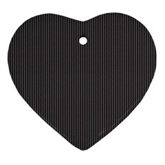 Gray Elegant Texture Ornament (heart) by Valentinaart