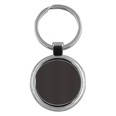 Gray Elegant Texture Key Chains (round)  by Valentinaart