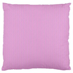 Pink Texture Large Cushion Case (two Sides) by Valentinaart