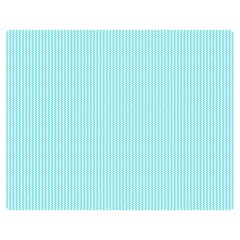 Light Blue Texture Double Sided Flano Blanket (medium)  by Valentinaart