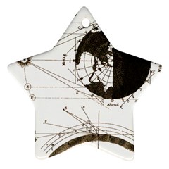 Planetary Equations Star Ornament (two Sides)