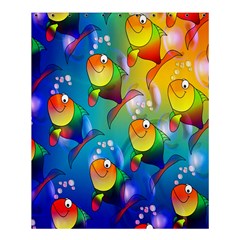 Fish Pattern Shower Curtain 60  X 72  (medium) 