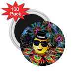 Abstract Digital Art 2.25  Magnets (100 pack)  Front