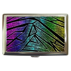 Abstract Background Rainbow Metal Cigarette Money Cases