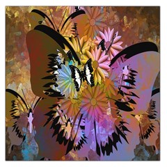 Abstract Digital Art Large Satin Scarf (square) by Nexatart