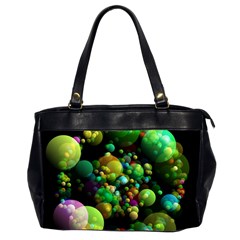 Abstract Balls Color About Office Handbags (2 Sides)  by Nexatart