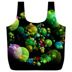 Abstract Balls Color About Full Print Recycle Bags (l)  by Nexatart