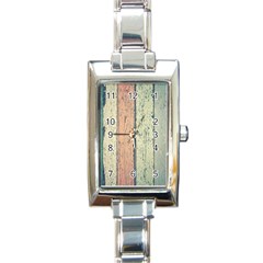 Abstract Board Construction Panel Rectangle Italian Charm Watch by Nexatart