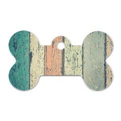 Abstract Board Construction Panel Dog Tag Bone (two Sides) by Nexatart