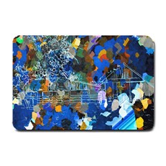 Abstract Farm Digital Art Small Doormat 