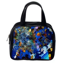 Abstract Farm Digital Art Classic Handbags (One Side)