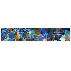 Abstract Farm Digital Art Flano Scarf (Large)