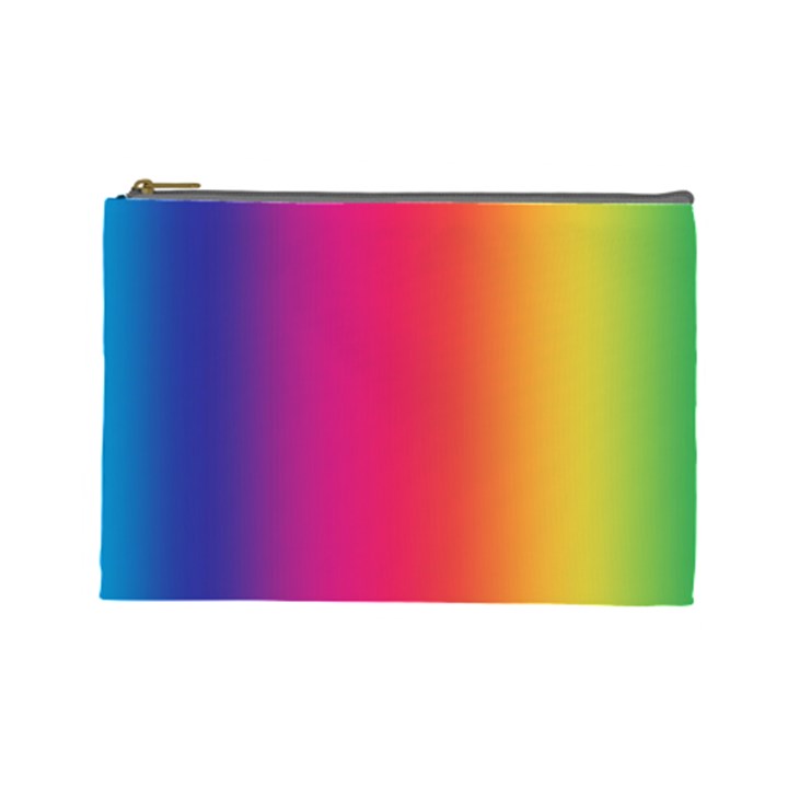 Abstract Rainbow Cosmetic Bag (Large) 