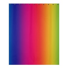 Abstract Rainbow Shower Curtain 60  X 72  (medium) 