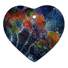 Abstract Digital Art Ornament (heart)
