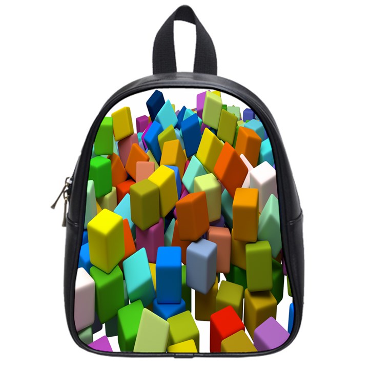 Cubes Assorted Random Toys School Bags (Small) 