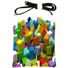 Cubes Assorted Random Toys Shoulder Sling Bags by Nexatart