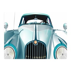 Oldtimer Car Vintage Automobile Double Sided Flano Blanket (mini)  by Nexatart